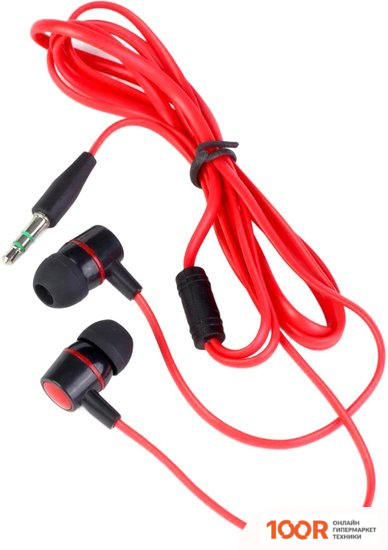 Наушники Digital Part 300001 (ЧЕРНЫЙ/КРАСНЫЙ) (367841)