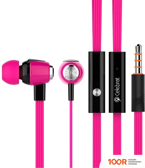 Наушники Celebrat S30 (РОЗОВЫЙ) (367670)
