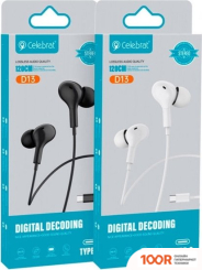 Наушники Celebrat D13 (БЕЛЫЙ) (367602)