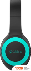 Наушники Celebrat A23 (ЧЕРНЫЙ/МЯТНЫЙ) (367578)