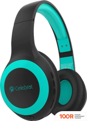 Наушники Celebrat A23 (ЧЕРНЫЙ/МЯТНЫЙ) (367578)