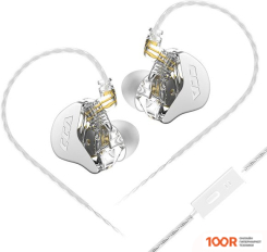 Наушники CCA CRA (С МИКРОФОНОМ, СЕРЕБРИСТЫЙ) (367544)