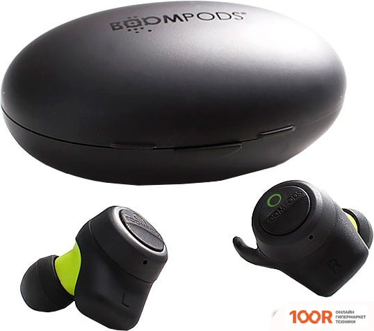 Наушники Boompods BOOMBUDS (ЧЕРНЫЙ) (367478)
