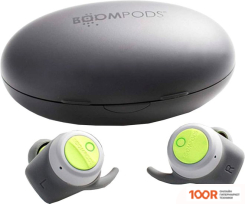Наушники Boompods BOOMBUDS (СЕРЫЙ) (367477)