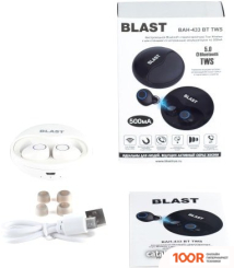 Наушники Blast BAH-433 BT (БЕЛЫЙ) (367447)