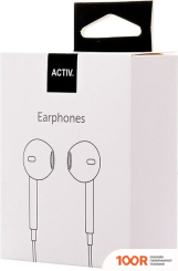 Наушники ACTIV CLEAN LINE (БЕЛЫЙ) (367205)