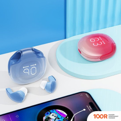 Наушники AceFast T9 CRYSTAL AIR (КРАСНЫЙ) (367201)