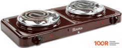 Настольная плита Zencha ПСКОВА-2 ЭПТ2-2,0/220 (КОРИЧНЕВЫЙ) (366981)