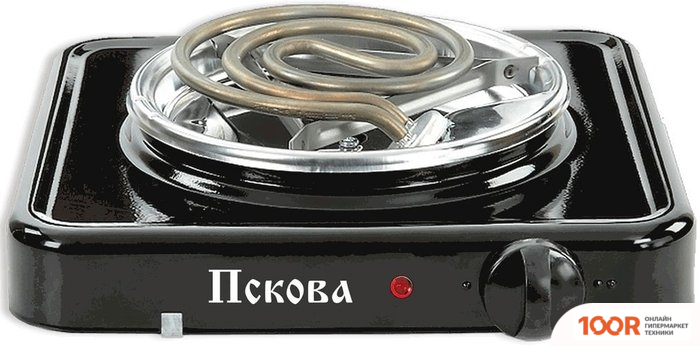 Настольная плита Zencha ПСКОВА-1 ЭПТ1-1,0/220 (ЧЕРНЫЙ) (366979)