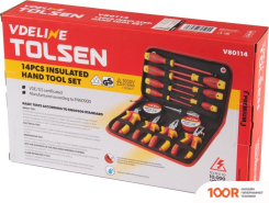 Tolsen TTV80114 (14 ПРЕДМЕТОВ) (366490)