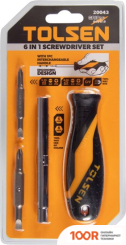 Tolsen TT20043 (4 ПРЕДМЕТА) (366460)