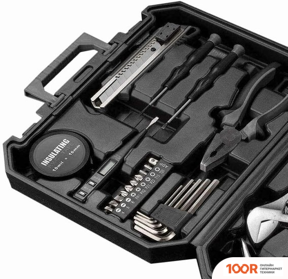 Jiuxun TOOLS TOOLBOX PRO 60-IN-ONE DAILY LIFE KIT (60 ПРЕДМЕТОВ) (366005)