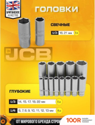 JCB JCB-41082-5 (108 ПРЕДМЕТОВ) (365991)