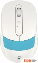 Мышь Оклик 310MW (БЕЛЫЙ/ГОЛУБОЙ) (365282)