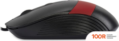 Мышь Оклик 310M (ЧЕРНЫЙ/КРАСНЫЙ) (365280)