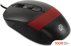 Мышь Оклик 310M (ЧЕРНЫЙ/КРАСНЫЙ) (365280)