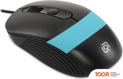 Мышь Оклик 310M (ЧЕРНЫЙ/ГОЛУБОЙ) (365279)