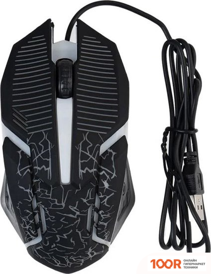 Мышь FLARX YJ283218223 (ЧЕРНЫЙ) (365150)