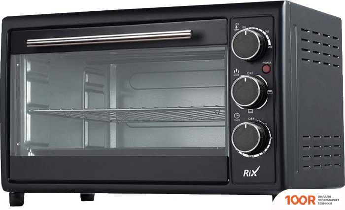 Мини-печь Rix REO-3003 (ЧЕРНЫЙ) (364406)