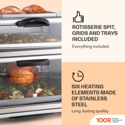 Мини-печь OneConcept ALL-YOU-CAN-EAT (364391)