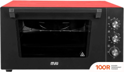 Мини-печь MIU 4203 E (ЧЕРНЫЙ/КРАСНАЯ) (364388)