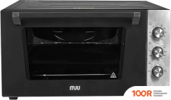 Мини-печь MIU 4202 E (ЧЕРНЫЙ/НЕРЖАВЕЮЩАЯ СТАЛЬ) (364387)