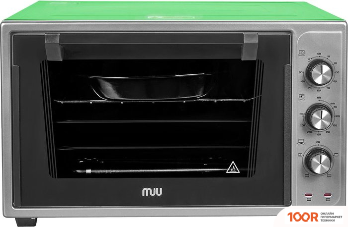 Мини-печь MIU 3606 L (СЕРЫЙ/ЗЕЛЕНЫЙ) (364384)