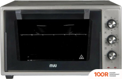 Мини-печь MIU 3604 E (СЕРЫЙ/ЧЕРНЫЙ) (364382)