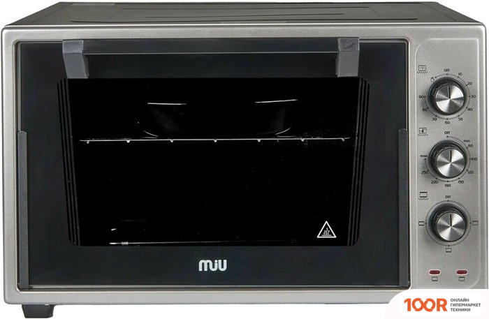 Мини-печь MIU 3604 E (СЕРЫЙ/ЧЕРНЫЙ) (364382)