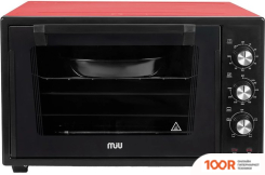 Мини-печь MIU 3603 L (ЧЕРНЫЙ/КРАСНЫЙ) (364381)