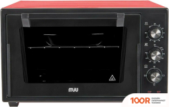 Мини-печь MIU 3603 E (ЧЕРНЫЙ/КРАСНЫЙ) (364380)