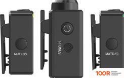 Микрофон Hollyland LARK 150 DUO (ЧЕРНЫЙ) (363802)