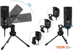 Микрофон FIFINE K669 (ЧЕРНЫЙ) (363704)