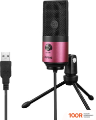 Микрофон FIFINE K669 (РОЗОВЫЙ) (363701)