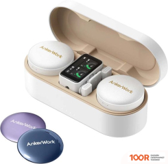 Микрофон AnkerWork M650 WIRELESS (БЕЛЫЙ) (363380)