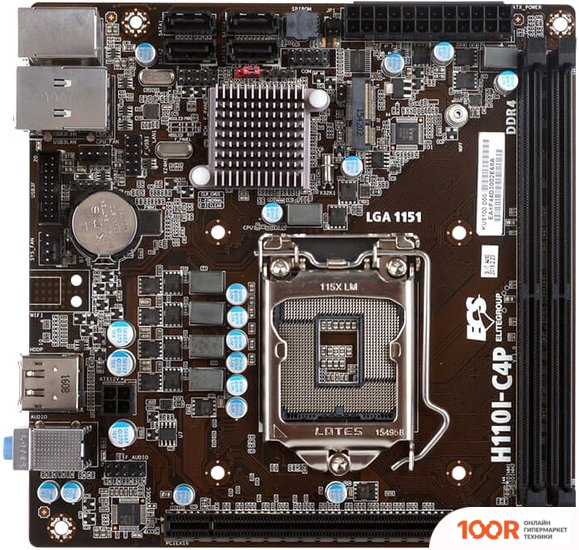 Материнская плата EliteGroup H110I-C4P (363225)