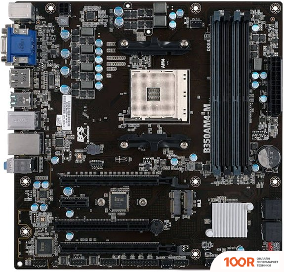 Материнская плата EliteGroup B350AM4-M (363221)