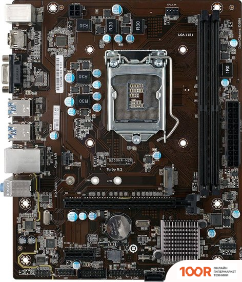 Материнская плата EliteGroup B250H4-M20 (363218)