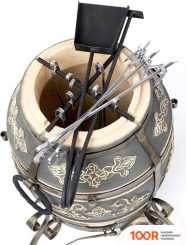 Эко Тандыр ФИРМЕННЫЙ (СЕРЫЙ) (363209)