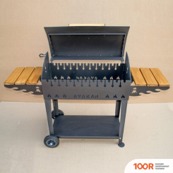 Вулкан ГРИЛЬ В XL 4 ММ НА КОЛЕСАХ (362913)