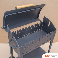 Вулкан ГРИЛЬ XL 5 ММ НА КОЛЕСАХ (362909)