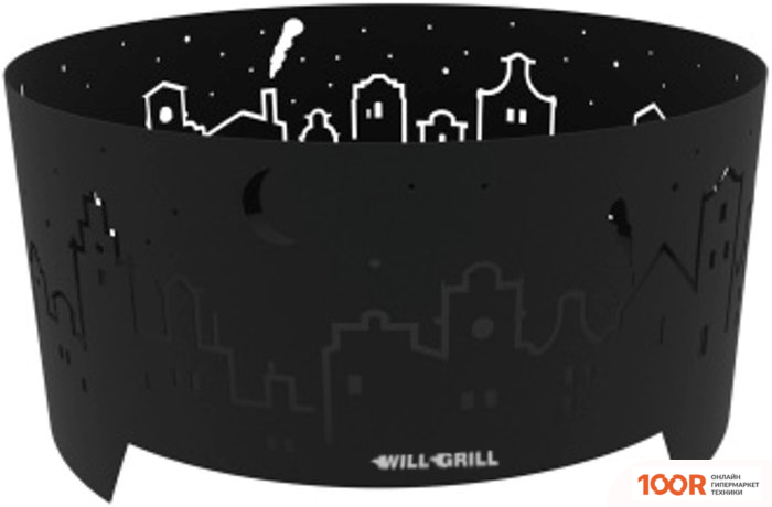 Will Grill НОЧНОЙ ГОРОД 50 СМ (362857)