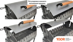 Progrill ЧИКАГО XL СИМПЛ НА КОЛЕСАХ (5 ММ) (362729)