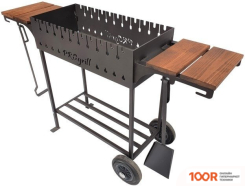 Progrill ТЕХАС ВУД XL НА КОЛЕСАХ (5 ММ) (362711)