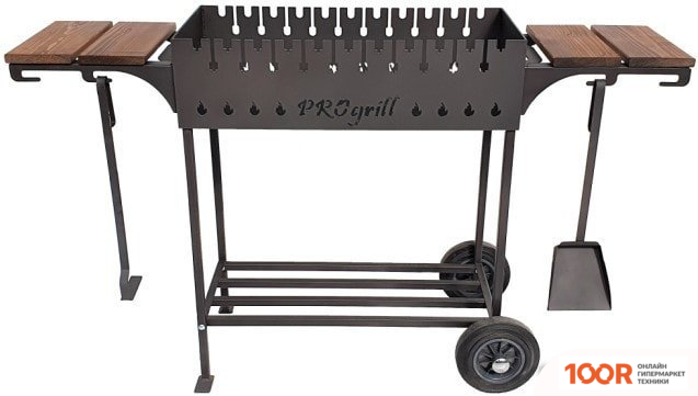 Progrill ТЕХАС ВУД XL НА КОЛЕСАХ (5 ММ) (362711)