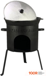 Kazan Karavan СТАНДАРТ С УЗБЕКСКИМ КАЗАНОМ ПЛОСКОЕ ДНО 12 Л (362308)