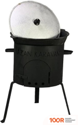 Kazan Karavan ПЛЮС С УЗБЕКСКИМ КАЗАНОМ КРУГЛОЕ ДНО 8 Л (362254)