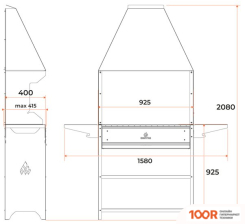 Gratar PROFESSIONAL OPTIMA ZONT POZ 3000 (362179)