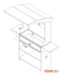 Gratar PROFESSIONAL OPTIMA ROOF POR 3000 (362178)