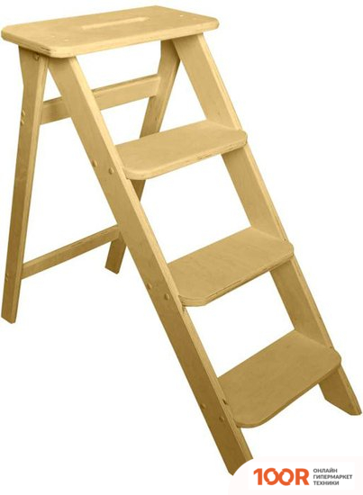 Лестница Wood Step SFK-4(L) (4 СТУПЕНИ, БЕЖЕВЫЙ) (361735)
